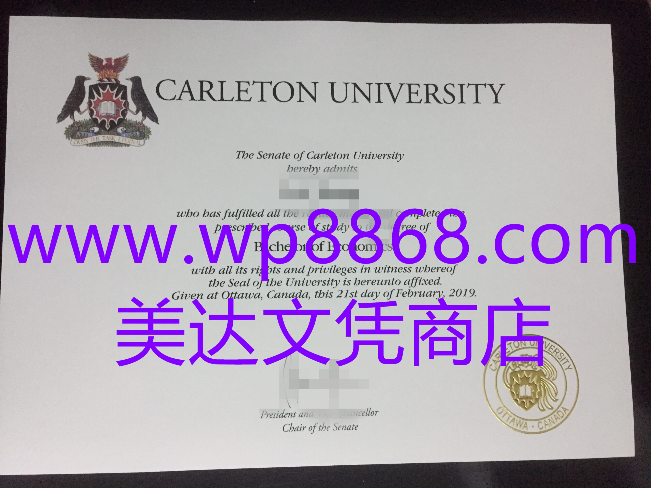 卡尔顿大学毕业证案例图|carleton文凭样本|加拿大卡尔顿大学毕业证成绩单照片– 美达文凭商店
